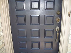 exterior door