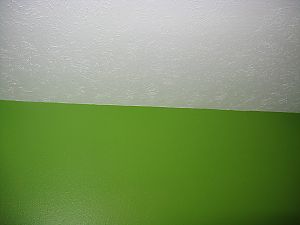 interior ceiling and wall